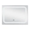 Дзеркало Qtap Mideya (DC-F906) 800х600 з LED-підсвічуванням Touch, з димером, рег. яскравості QT2078F906W