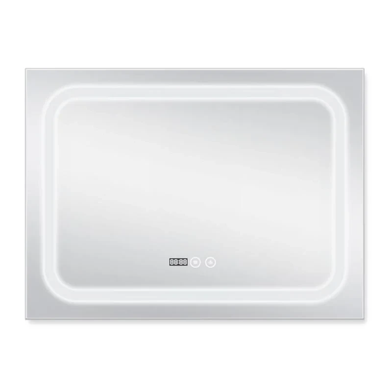 Дзеркало Qtap Mideya (DC-F906) 800х600 з LED-підсвічуванням Touch, з димером, рег. яскравості QT2078F906W