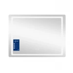 Зеркало Qtap Mideya (DC-F908) 800х600 с LED-подсветкой Touch, с диммером, рег. яркости QT2078F908W