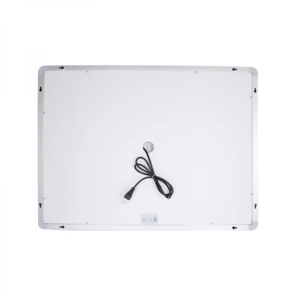 Зеркало Qtap Mideya (DC-F908) 800х600 с LED-подсветкой Touch, с диммером, рег. яркости QT2078F908W