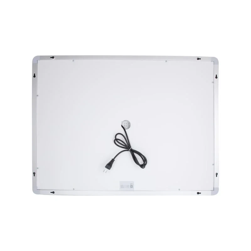 Дзеркало Qtap Mideya (DC-F908) 800х600 з LED-підсвічуванням Touch, з димером, рег. яскравості QT2078F908W