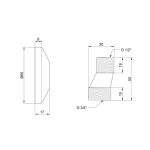 Эксцентрик для смесителя Lidz Repair 013 LDREP01329477