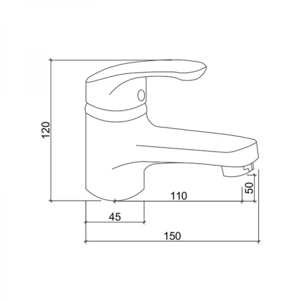 Смеситель для раковины Brinex 36W 001