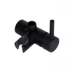 Набор для гигиенического душа Qtap Inspai-Varius округлый QTINSVARBСRV00440001 Black Matt