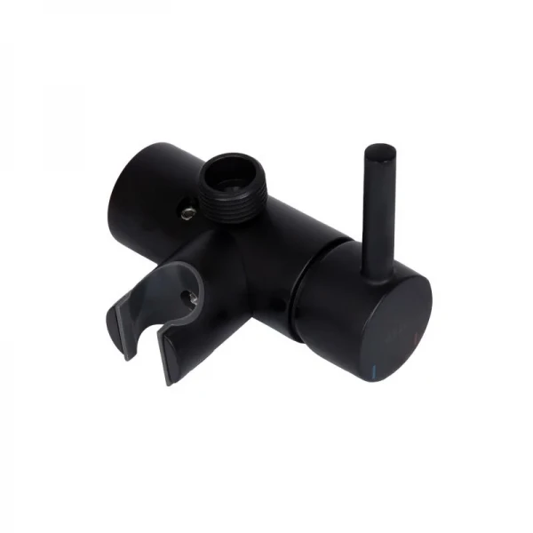 Набор для гигиенического душа Qtap Inspai-Varius округлый QTINSVARBСRV00440001 Black Matt