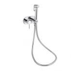 Набор для гигиенического душа Qtap Inspai-Varius округлый QTINSVARCRMV00440501 Chrome