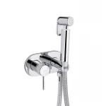 Набор для гигиенического душа Qtap Inspai-Varius округлый QTINSVARCRMV00440501 Chrome