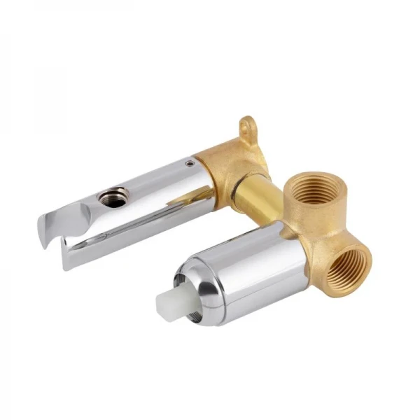 Набор для гигиенического душа Qtap Inspai-Varius округлый QTINSVARCRMV00440501 Chrome