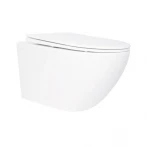 Унитаз подвесной Qtap Jay безободковый с сиденьем Soft-close QT07335176W