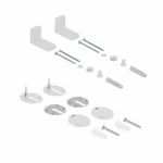 Унитаз-компакт Qtap Stork/Swan безободковый с сиденьем Soft-close QT15222178W