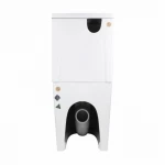 Унітаз-компакт Qtap Stork/Swan безобідковий з сідінням Soft-close QT15222179W