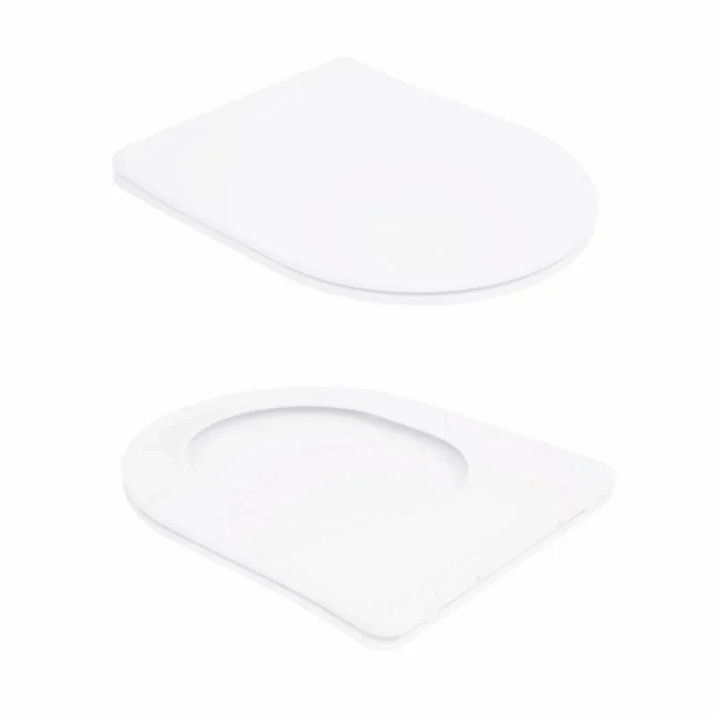 Унітаз-компакт Qtap Stork/Swan безобідковий з сідінням Soft-close QT15222179W