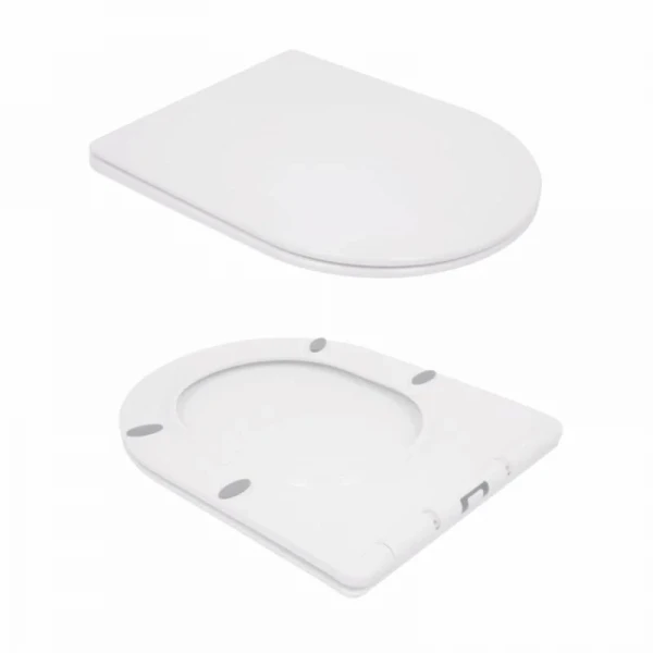 Унитаз подвесной Qtap Swan безободковый с сиденьем Soft-close QT16335178W