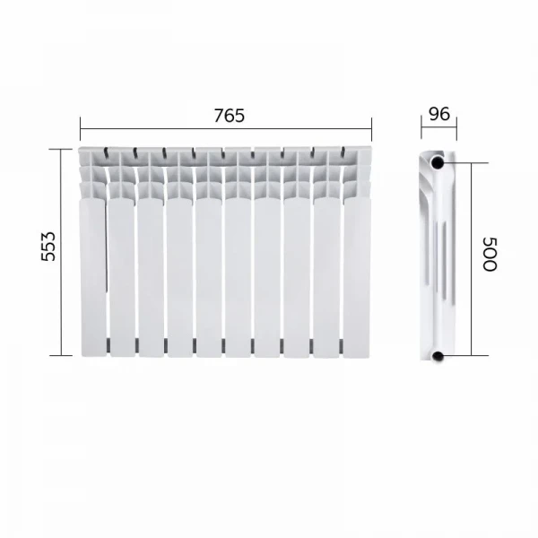 Радиатор биметаллический Thermo Alliance Bi-Ferrum 500/96