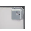 Дзеркало Qtap Mideya (DC-F614) 1000х800 з LED-підсвічуванням Touch, з антизапотіванням, з годинником, димером, рег. яскравості QT2078F614W