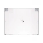 Зеркало Qtap Mideya (DC-F614) 1000х800 с LED-подсветкой Touch, с антизапотеванием, с часами, диммером, рег. яркости QT2078F614W