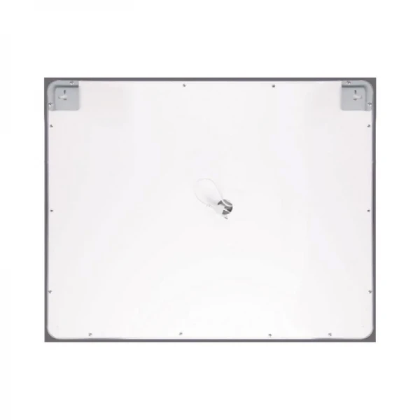 Зеркало Qtap Mideya (DC-F614) 1000х800 с LED-подсветкой Touch, с антизапотеванием, с часами, диммером, рег. яркости QT2078F614W