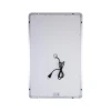 Дзеркало Qtap Mideya (DC-F911) 500х800 з LED-підсвічуванням Touch, з антизапотіванням, з годинником, димером, рег. яскравості QT2078F911W