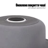 Кухонная мойка Lidz 6050-L 0,6 мм Satin (LIDZ6050L06SAT)