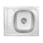 Кухонна мийка Lidz 6050-R 0,6 мм Satin (LIDZ6050R06SAT)