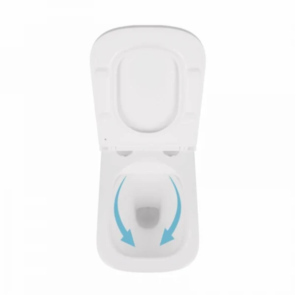 Унитаз подвесной Qtap Tern безободковый с сиденьем Soft-close QT1733052ERW