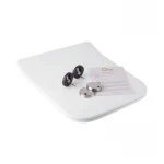 Сиденье для унитаза Qtap (Crow) с микролифтом Slim QT0599SC2170W