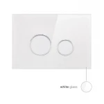 Панель смыва для унитаза Qtap Nest QT0111V1164GW