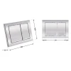 Панель смыва для унитаза Qtap Nest QT0111M06028CRM
