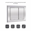 Панель смыва для унитаза Qtap Nest QT0111M06028CRM