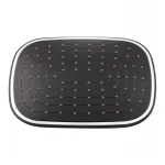 Душевая система универсальная Qtap Grand на три потребителя (с изливом) QTGRABCR1004 Chrome/Black