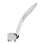 Смеситель для ванны Qtap Grand с поворотным изливом (c душевым гарнитуром) QTGRAWCR005 Chrome/White