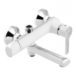 Душевая система универсальная Qtap Grand на три потребителя (с изливом) QTGRAWCR1004 Chrome/White