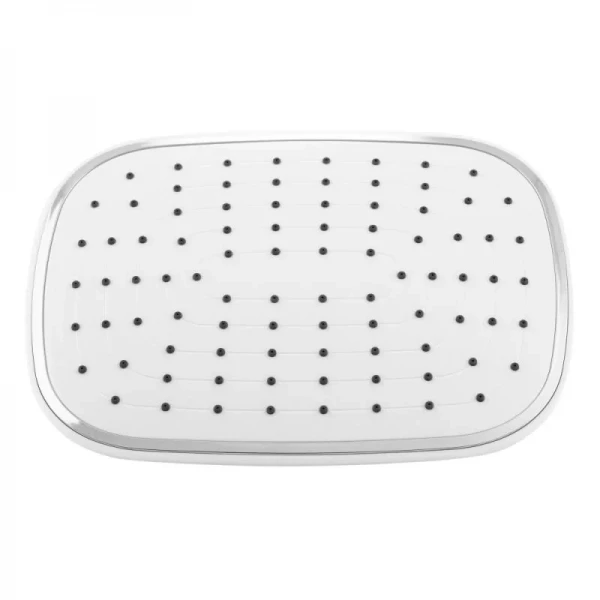 Душевая система универсальная Qtap Grand на три потребителя (с изливом) QTGRAWCR1004 Chrome/White