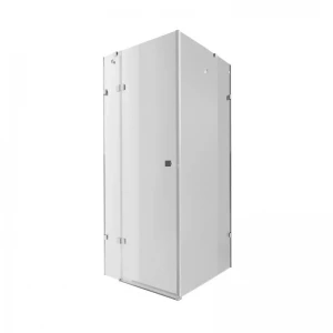 Душевая кабина Qtap CAPRICORN CRM1011SC6 100х100 см, стекло Clear 6 мм, CalcLess, без поддона