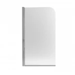 Штора на ванну Qtap Standard CRM407513APL стекло Pear 6 мм, 75х140 см, левая