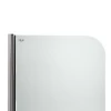 Штора на ванну Qtap Standard CRM407513APL стекло Pear 6 мм, 75х140 см, левая