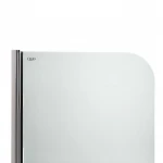 Штора на ванну Qtap Standard CRM407513APL стекло Pear 6 мм, 75х140 см, левая
