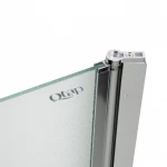 Штора на ванну Qtap Standard CRM407513APR стекло Pear 6 мм, 75х140 см, правая