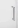 Душевая дверь в нишу Qtap Taurus CRM201-11.C6 97-108x185 см, стекло Clear 6 мм, покрытие CalcLess