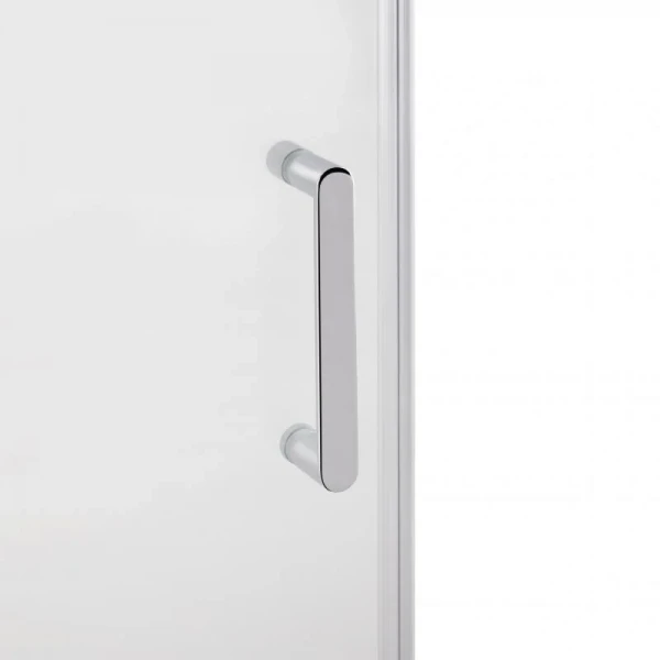 Душевая дверь в нишу Qtap Taurus CRM201-11.C6 97-108x185 см, стекло Clear 6 мм, покрытие CalcLess