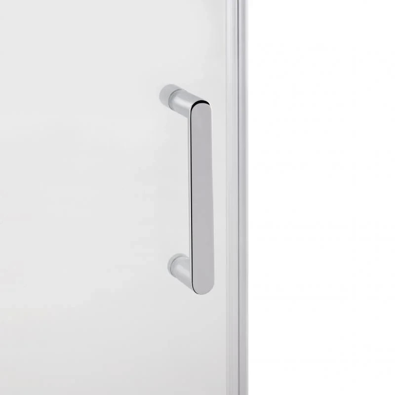 Душевая дверь в нишу Qtap Taurus CRM201-11.C6 97-108x185 см, стекло Clear 6 мм, покрытие CalcLess