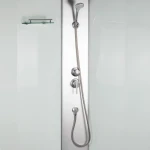 Душевой бокс Lidz Tani SB90x90.SAT.LOW.FR, стекло Frost 4 мм