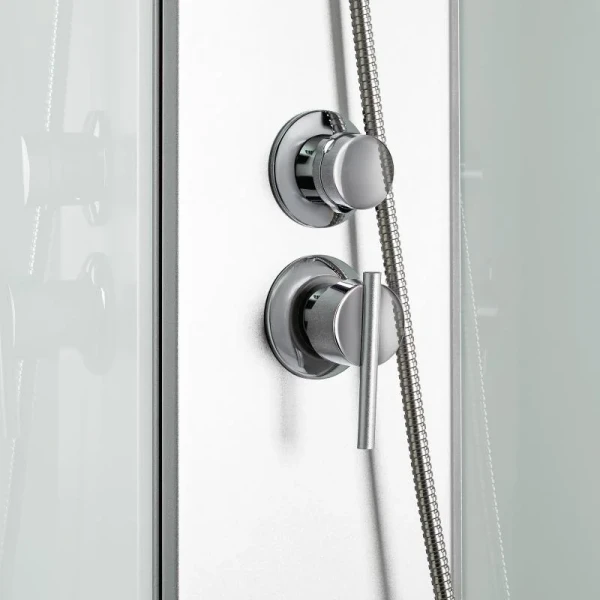 Душевой бокс Lidz Tani SB90x90.SAT.LOW.FR, стекло Frost 4 мм