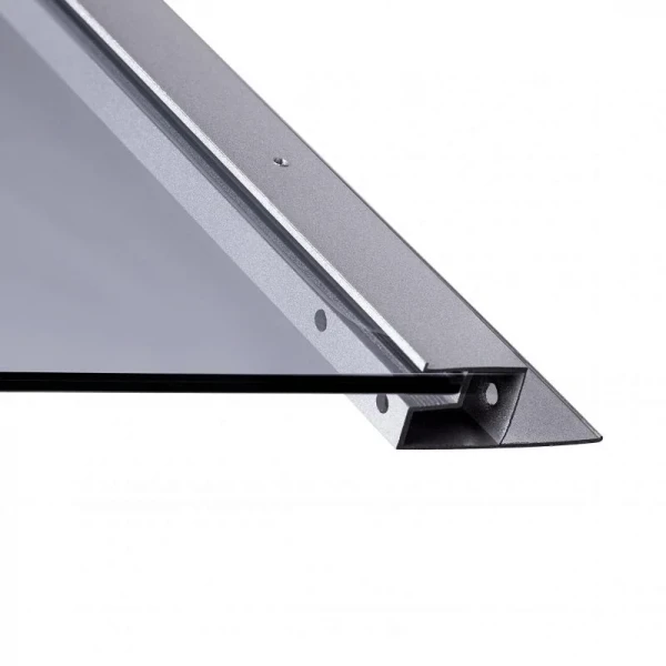 Душевой бокс Lidz Tani SB90x90.SAT.LOW.GR, стекло тонированное 4 мм