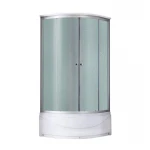 Гидромассажный бокс Lidz Tani SBM90x90.SAT.HIGH.FR, стекло Frost 4 мм