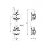 Коллектор с расходомерами SD Forte 1
