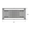 Радиатор стальной Thermo Alliance 22 тип 500х800 боковое подключение