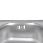 Кухонна мийка Lidz 3838 0,6 мм Satin (LIDZ3838POL06)