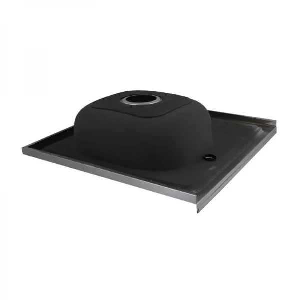 Кухонна мийка Lidz 6060-L 0,6 мм Satin (LIDZ6060SAT06)