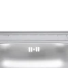 Кухонная мойка Lidz 6060-R 0,6 мм Satin (LIDZ6060RSAT06)